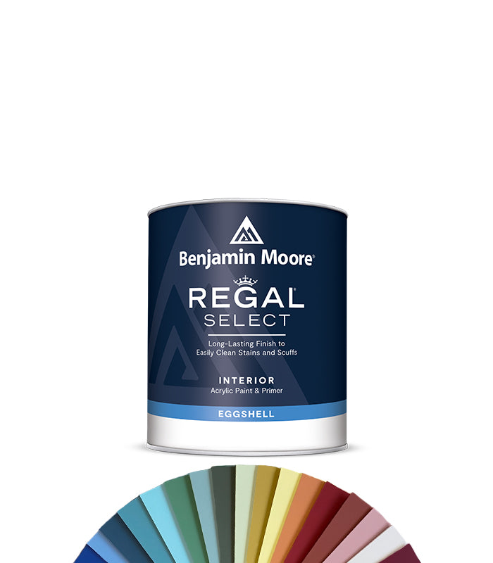Benjamin Moore Regal Select Eggshell - Quart 0.94L - Tinted Mixed Colour