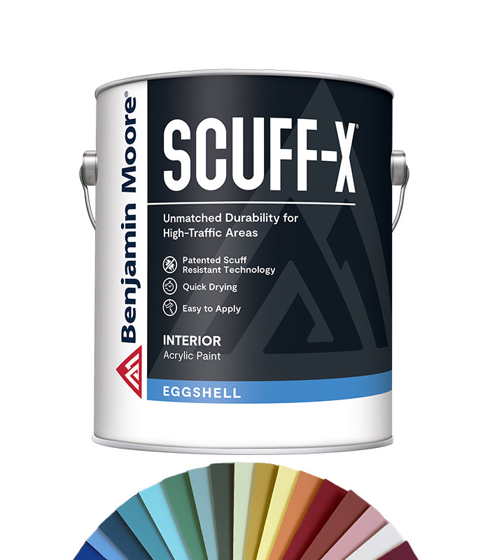 Benjamin Moore Scuff-X Eggshell - Gallon 3.78L - Tinted Mixed Colour