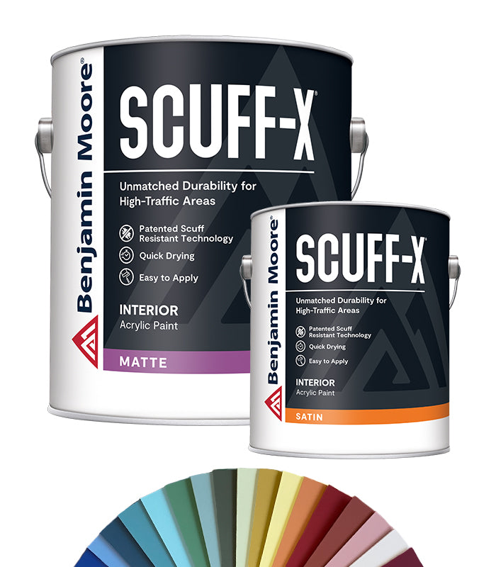 Benjamin Moore Scuff X Interior Paint - Tinted Colour