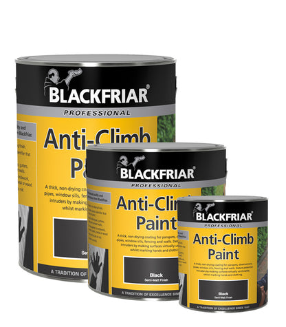 Blackfriar Anti Climb Paint - Black