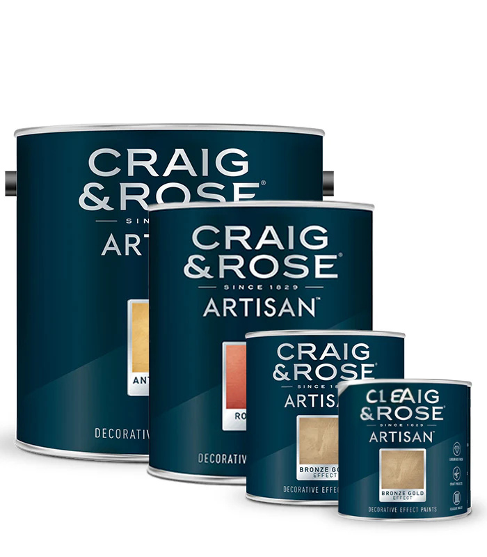 Craig and Rose Artisan Gold Effect Paints