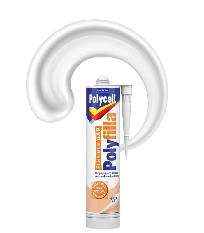 Polycell Polyfilla Flexible Gap Filler - Cartridge - 290ml