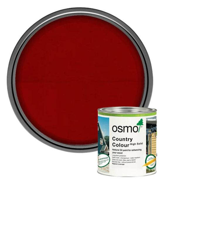 Osmo Country Colour -  Nordic Red - 125ml