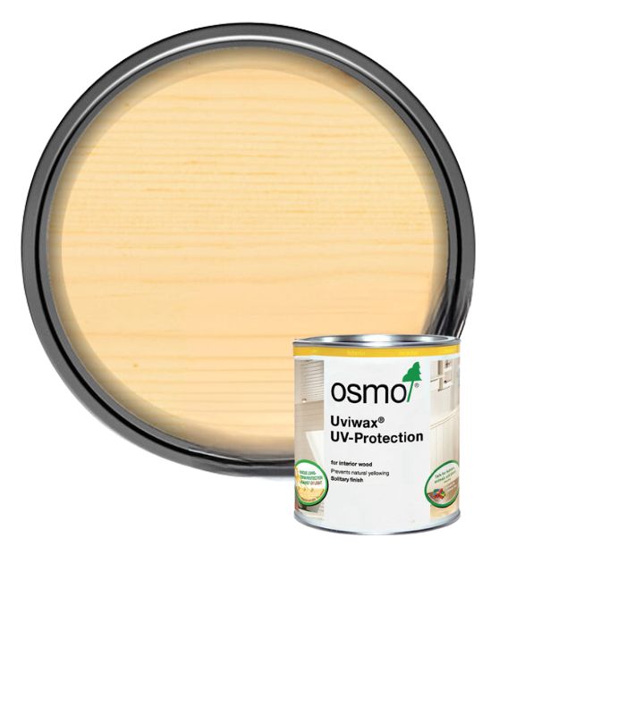 Osmo Uviwax Non Yellowing UV Protection - Clear - Satin - 125ml