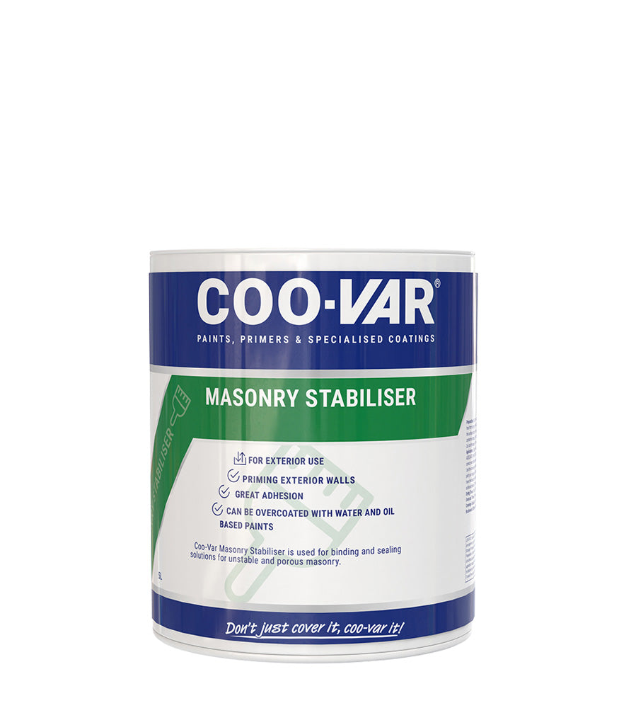 CooVar Masonry Stabiliser Clear - 2.5 Litre