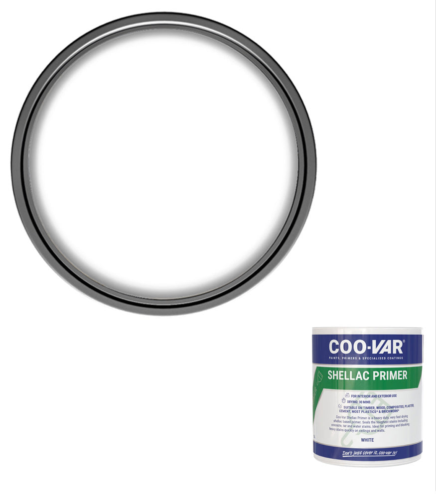 CooVar Shellac Prime All White - 250ml