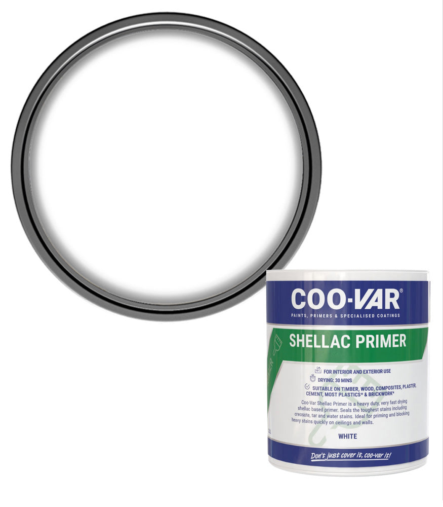 CooVar Shellac Prime All White - 500ml