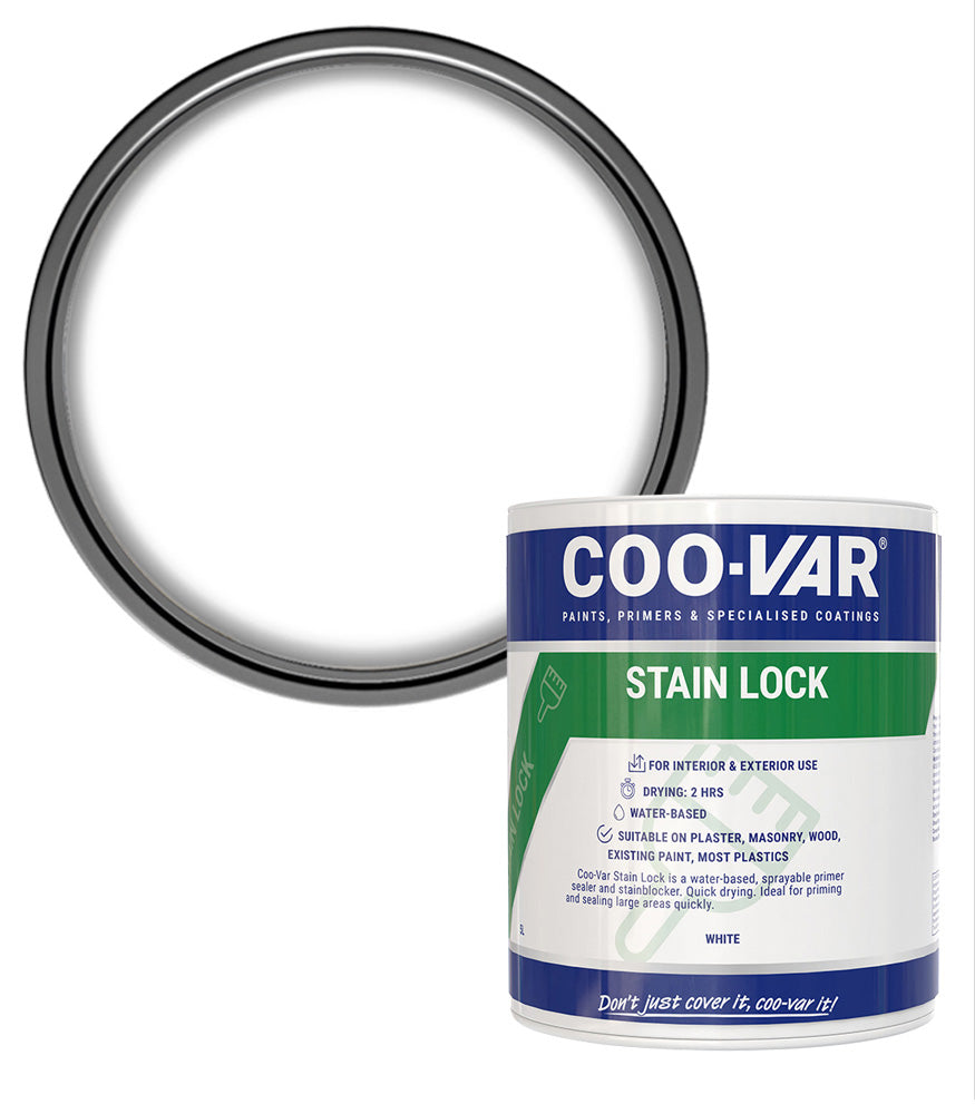 CooVar Stain Lock Water Based Primer - 1 Litre