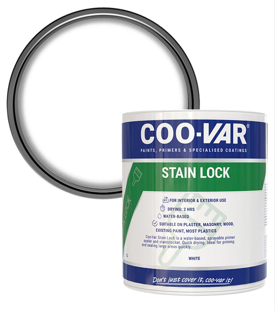 CooVar Stain Lock Water Based Primer - 2.5 Litre