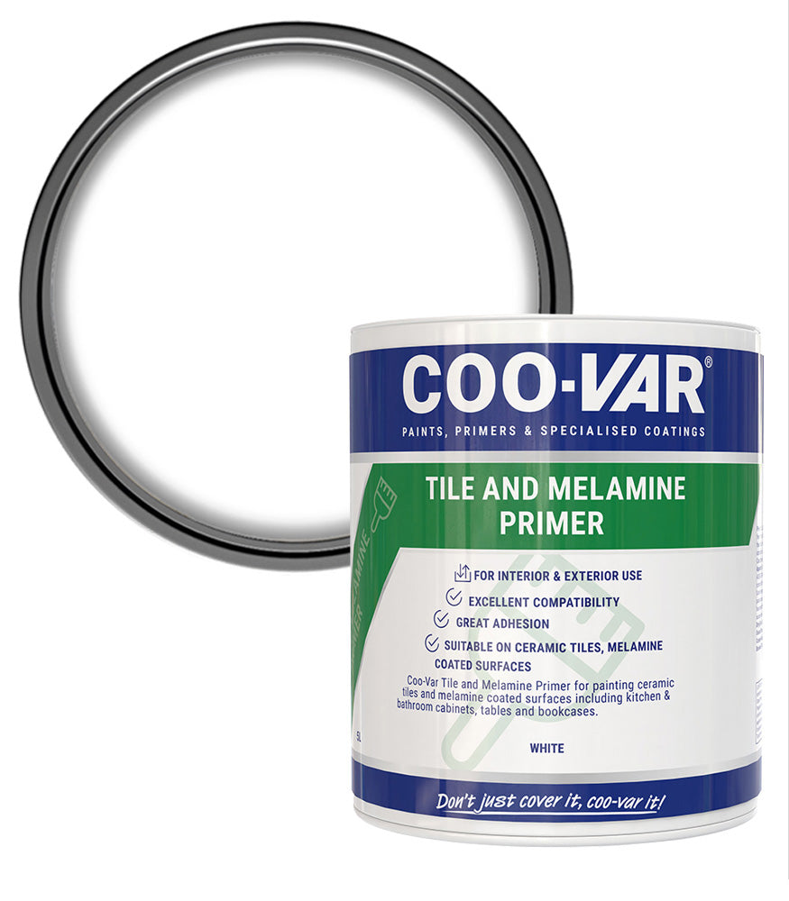 CooVar Tile and Melamine Primer - 2.5 Litre