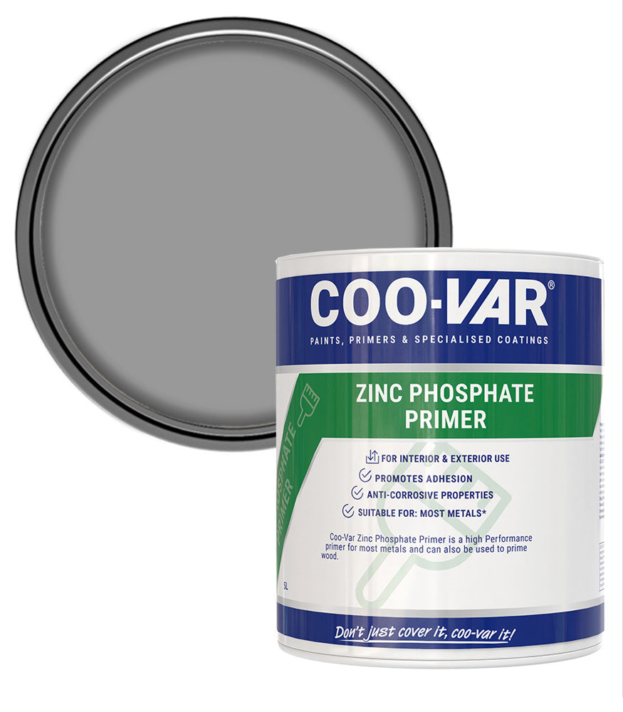 CooVar Phosphate Grey Primer - 2.5 Litre