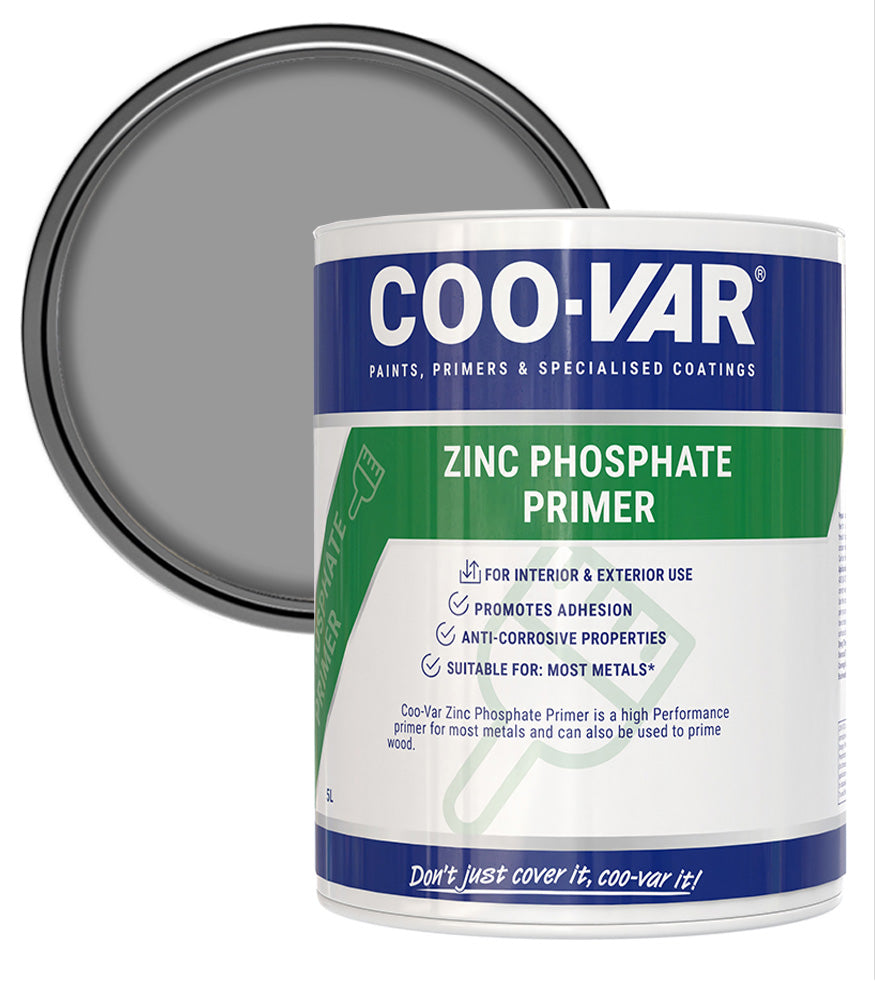 CooVar Phosphate Grey Primer - 5 Litre