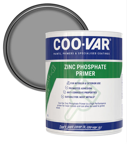 CooVar Phosphate Grey Primer - 5 Litre