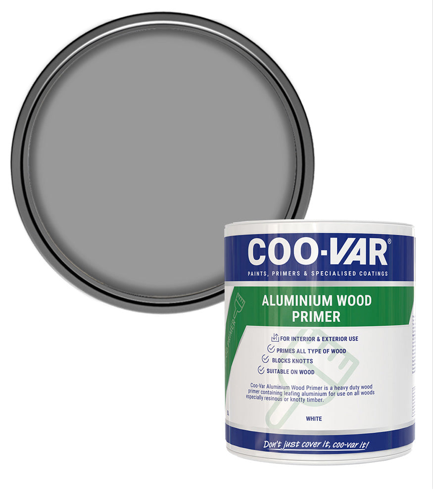 CooVar Aluminium Wood Primer - 1 Litre