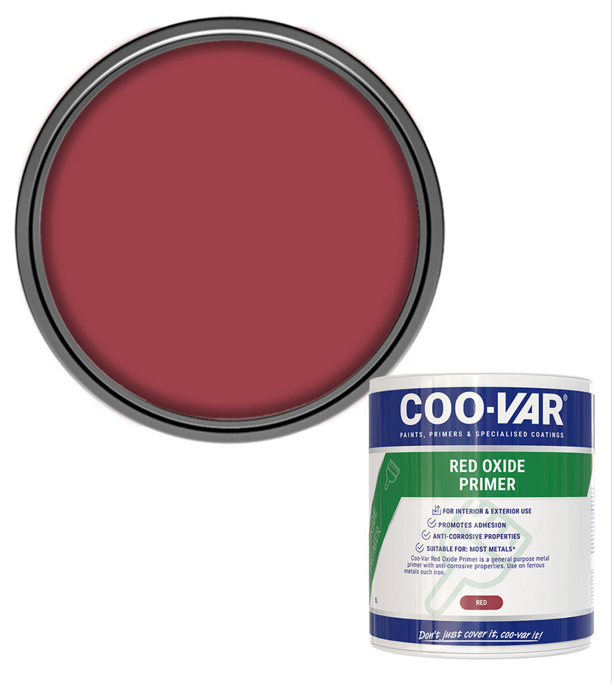 CooVar Red Oxide Metal Primer - 500ml