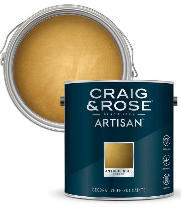Craig and Rose Artisan Gold Effect Antique Gold - 2.5L