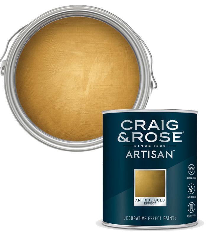 Craig and Rose Artisan Gold Effect Antique Gold - 750ml