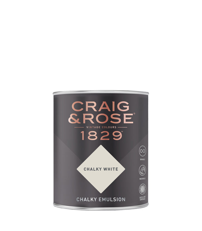 Craig and Rose 1829 Vintage Colours Chalky Emulsion Paint - 750ml