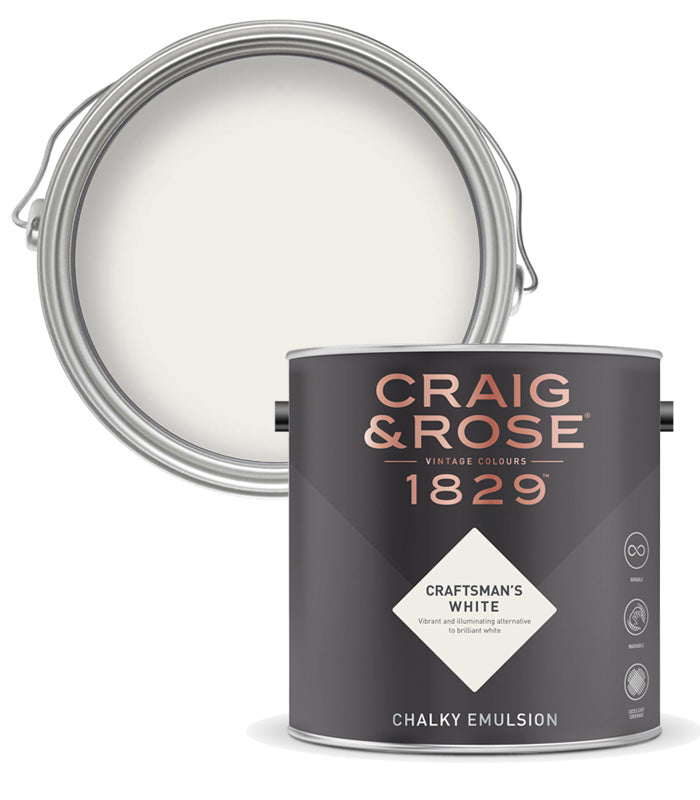 Craig and Rose Chalky Matt - 1L - Craftsman's White