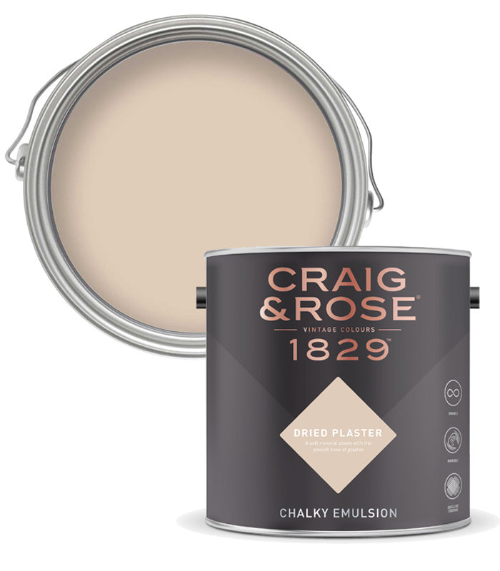 Craig and Rose Chalky Matt - 1L - Dried Plaster