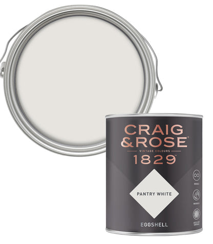 Craig and Rose 1829 Vintage Colours Eggshell Pantry White - 750ml