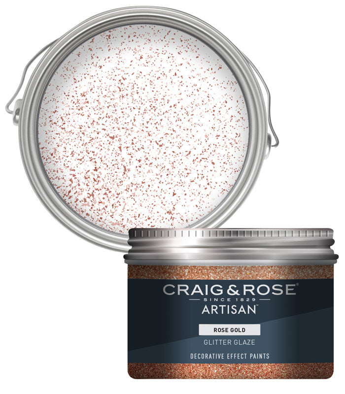 Rose gold deals paint glitter