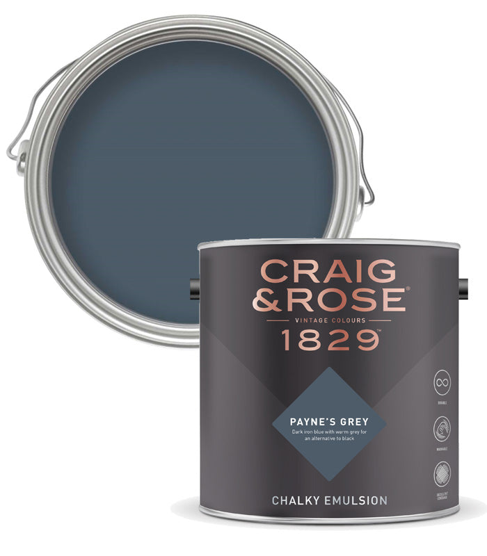 Craig and Rose Chalky Matt - 1L - Payne's Grey
