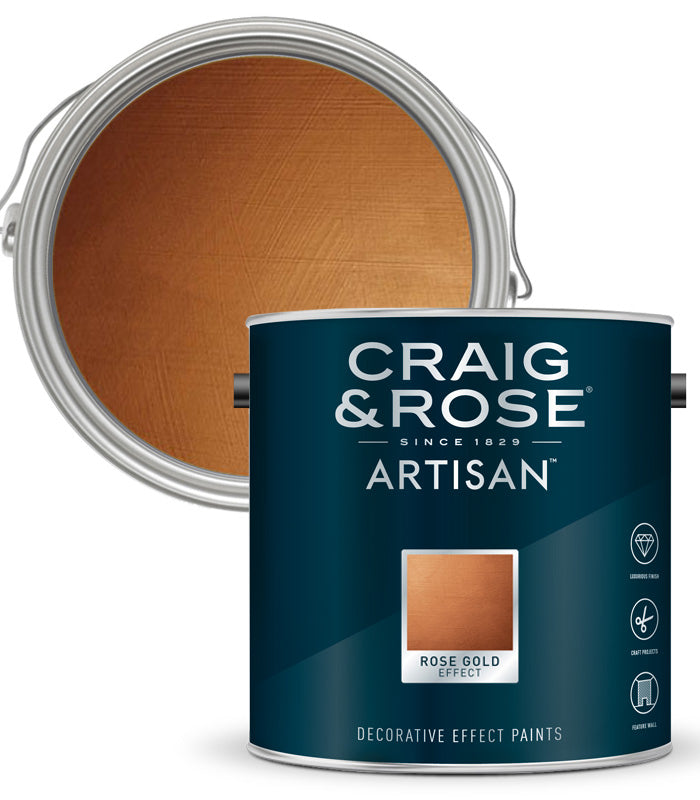 Craig and Rose Artisan Gold Effect Rose Gold - 2.5L