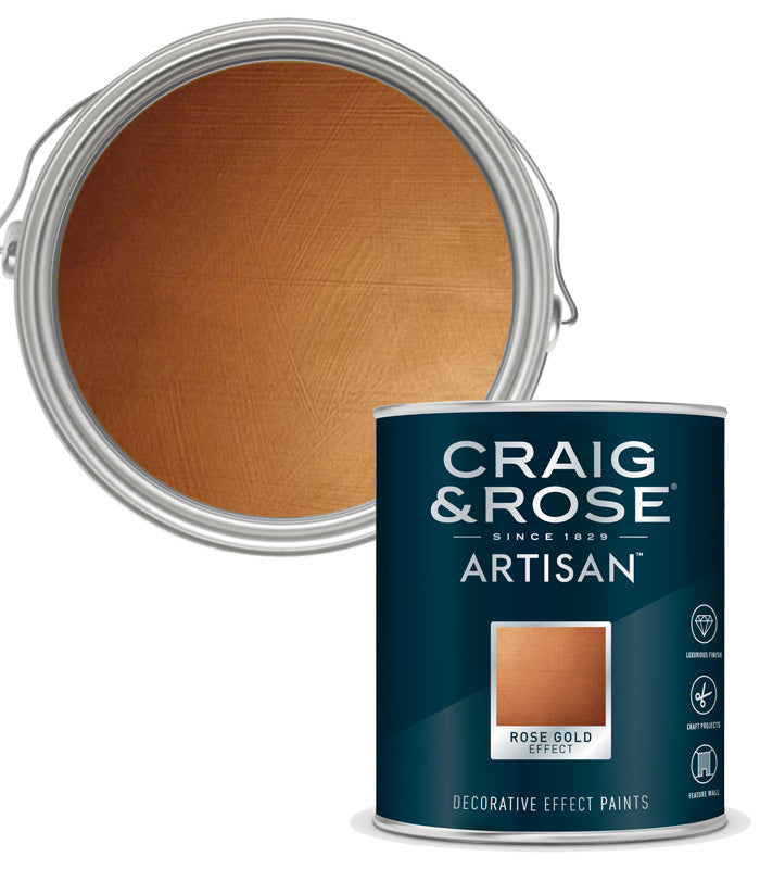Craig and Rose Artisan Gold Effect Rose Gold - 750ml