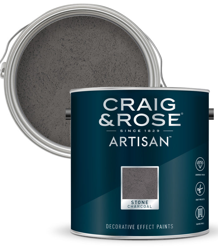 Craig and Rose Artisan Stone Effect Charcoal - 2.5L