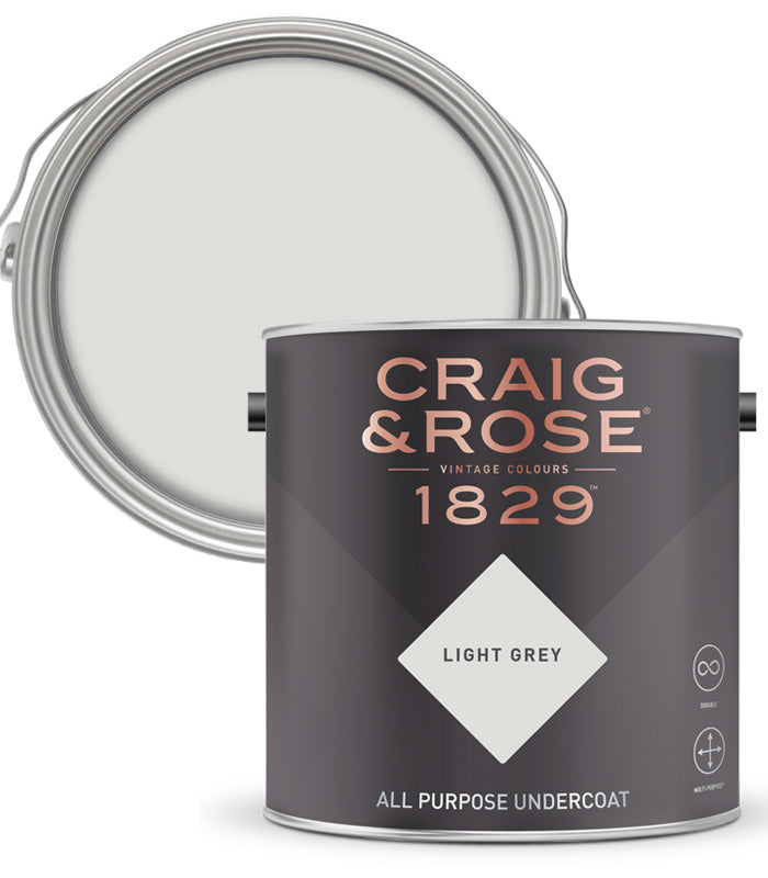 Craig and Rose 1829 Vintage Colours Undercoat Light Grey - 2.5L