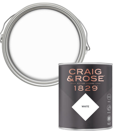 Craig and Rose 1829 Vintage Colours Undercoat White - 750ml