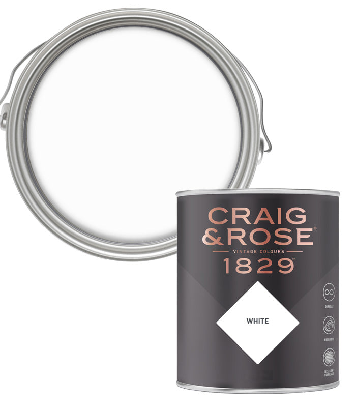 Craig and Rose 1829 Vintage Colours Undercoat White - 750ml