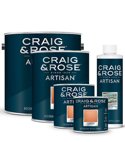 Craig and Rose Artisan Copper Effect Paints