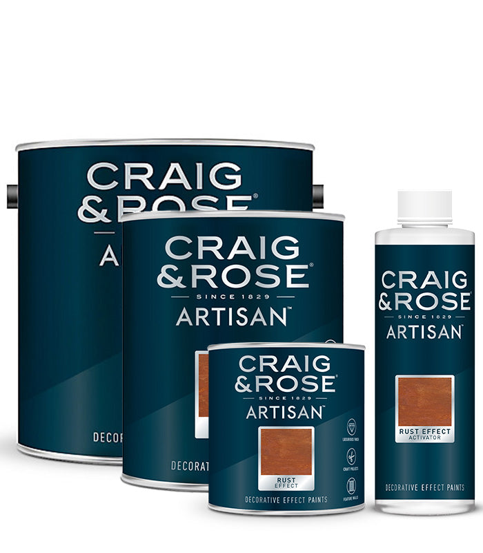 Craig and Rose Artisan Rust Effect Paints