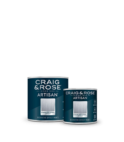 Craig and Rose Artisan Stainless Steel Effect Paint