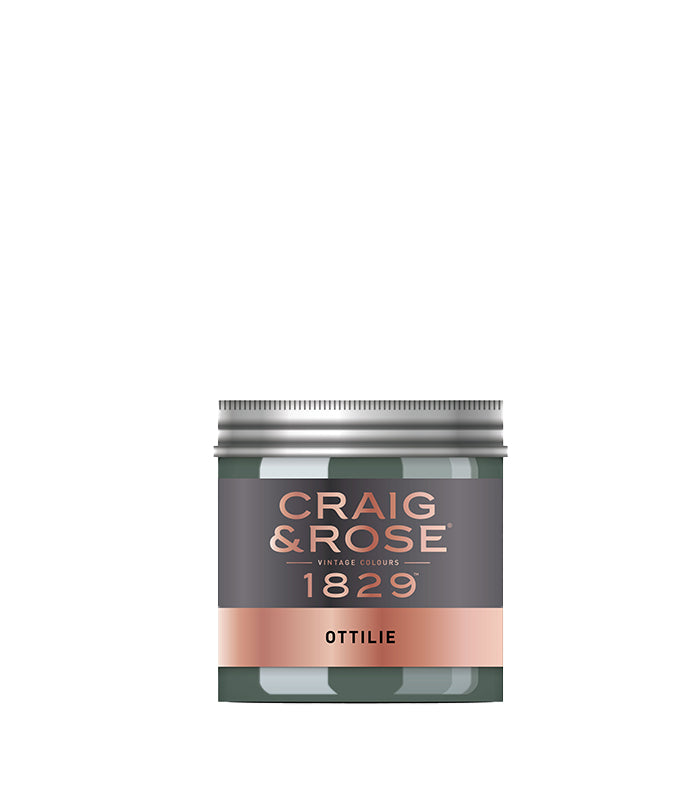 Craig & Rose 1829 Vintage Collection Chalky Matt Emulsion - 50ml Tester pots - Mid and Deep Tones