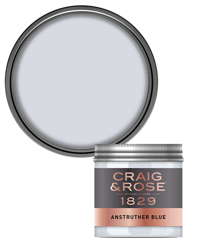 Craig and Rose Chalky Emulsion 50ml Tester Pot - Anstruther Blue