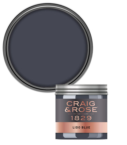 Craig and Rose Chalky Emulsion 50ml Tester Pot - Lido Blue