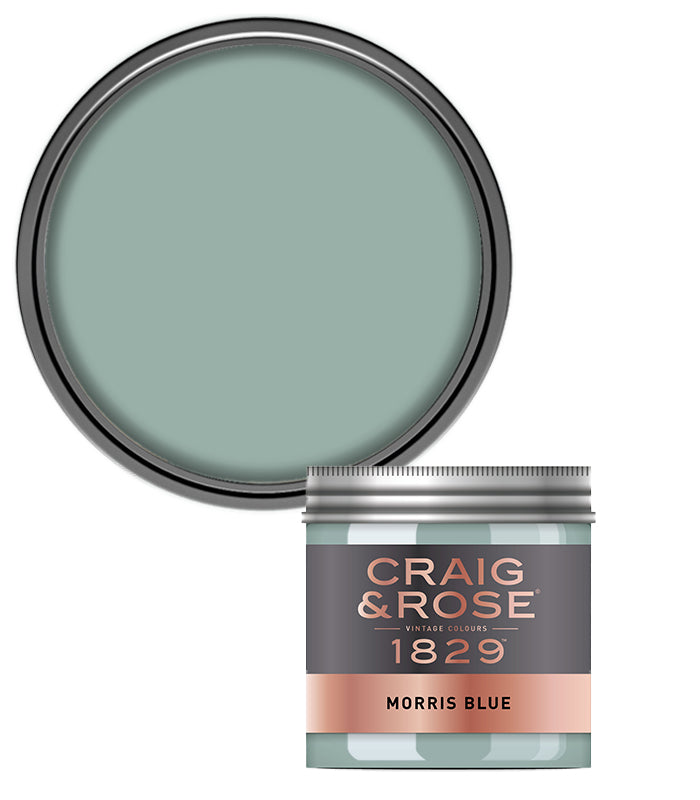 Craig and Rose Chalky Emulsion 50ml Tester Pot - Morris Blue