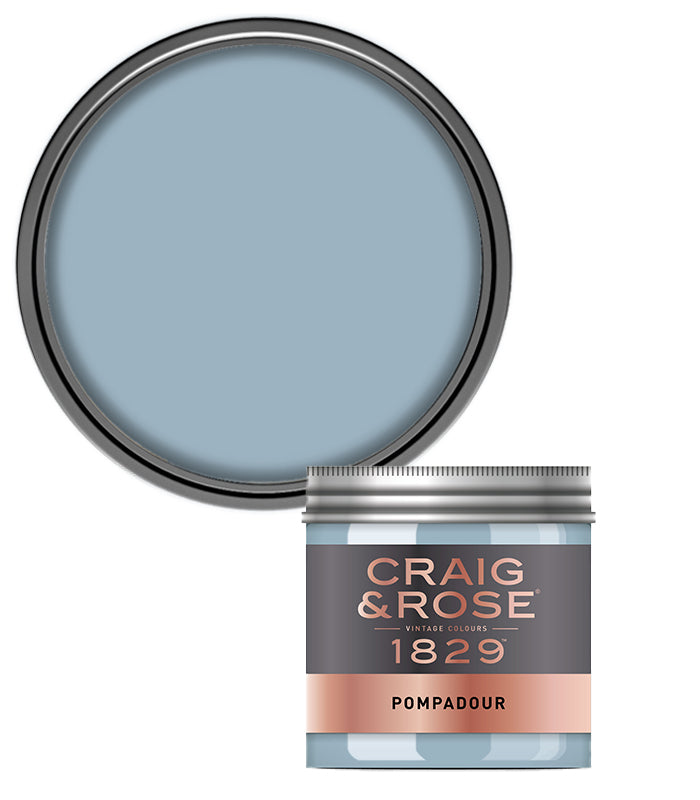 Craig and Rose Chalky Emulsion 50ml Tester Pot - Pompadour