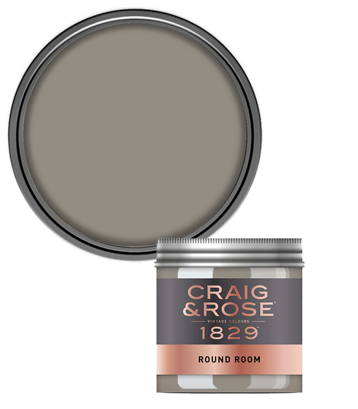 Craig and Rose Chalky Emulsion 50ml Tester Pot - Round Room