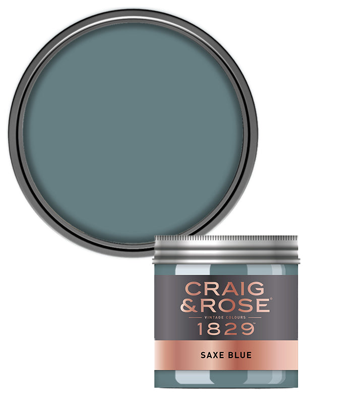 Craig and Rose Chalky Emulsion 50ml Tester Pot - Saxe Blue