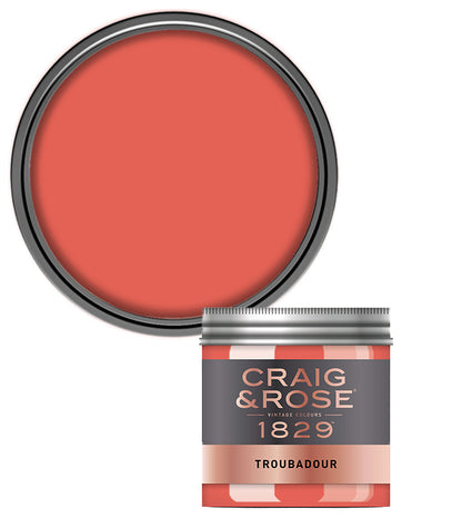 Craig and Rose Chalky Emulsion 50ml Tester Pot - Troubadour