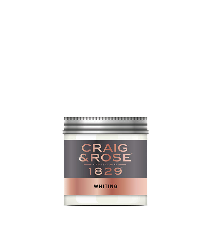 Craig & Rose 1829 Vintage Collection Chalky Matt Emulsion - 50ml Tester pots - Whites and Pale Tones