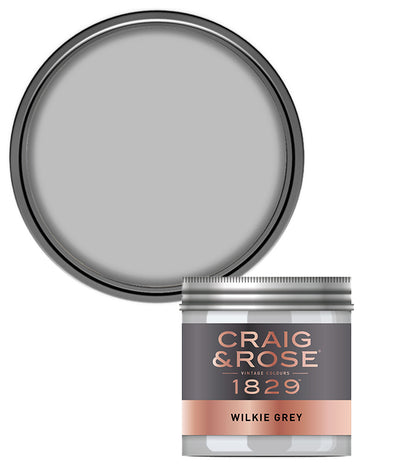 Craig and Rose Chalky Emulsion 50ml Tester Pot - Wilkie Grey