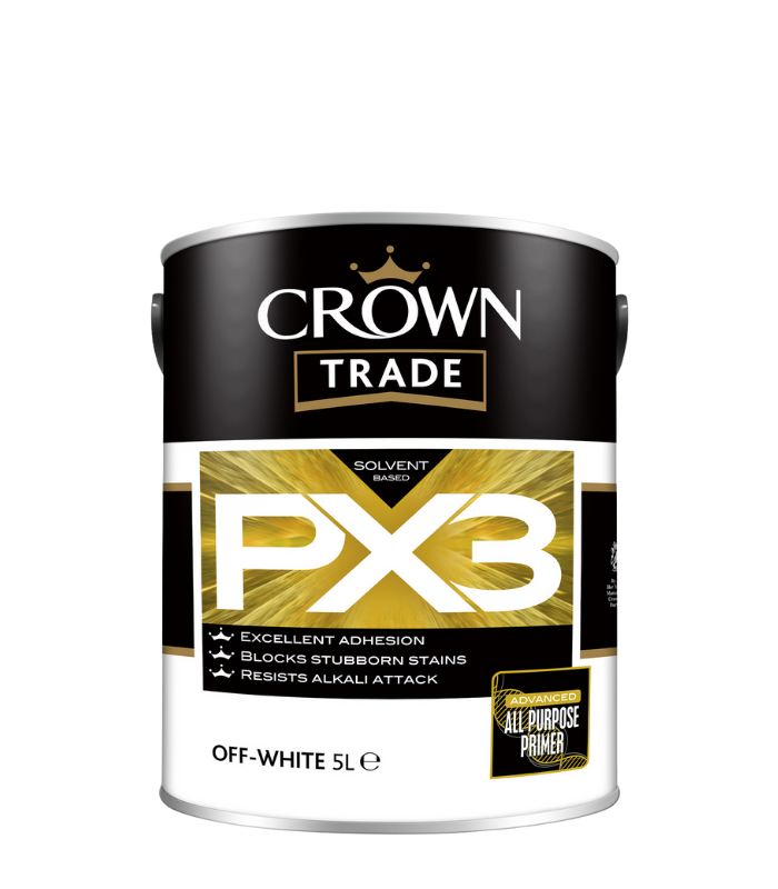 Crown Trade All Purpose Primer PX3 - Off White - 5L