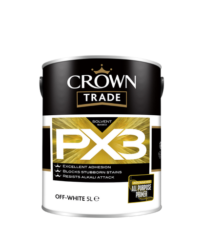 Crown Trade All Purpose Primer PX3 - Off White - 5L