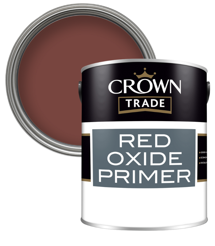 Crown Trade Red Oxide Primer - 5 Litre