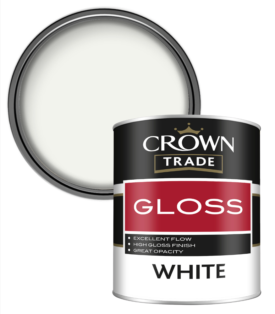 Crown Trade Gloss - White - 2.5L
